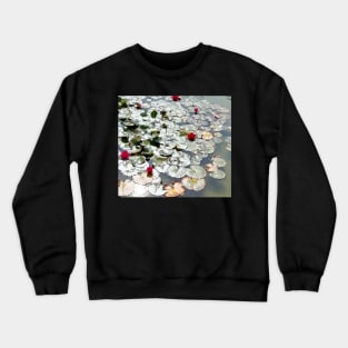 lily Pond Silvered by the Sun Crewneck Sweatshirt